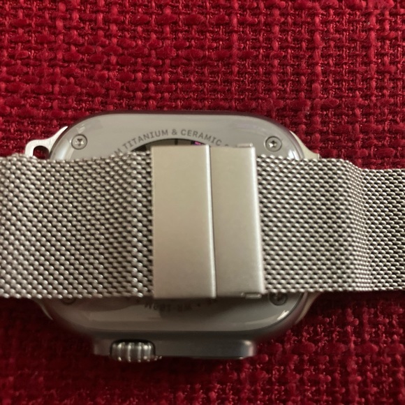 Milanese Braided Stainless Steel Loop Watch Band for Apple Watches. - Picture 2 of 12